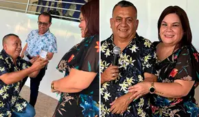 Tony Rosado se compromete con su pareja, Susan Pacheco, en íntima ceremonia con familiares y amigos