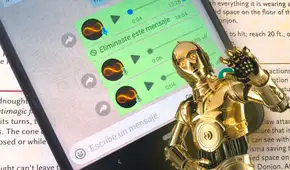 WhatsApp: ¿cómo enviar audios con la voz de C-3PO de Star Wars sin instalar apps extrañas? WhatsApp: ¿cómo enviar audios con la voz de C-3PO de Star Wars sin instalar apps extrañas?
