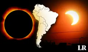 Los países de Sudamérica que vieron el eclipse solar el 8 de abril