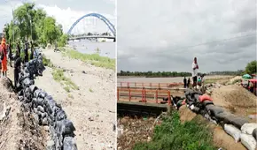 Piura:  40.000 familias del Bajo Piura en riesgo de inundación tras pésimo estado de geobolsas