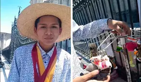 Ajedrecista vende llaveros en Arequipa para viajar a 4 torneos: cuenta con más de 100 medallas