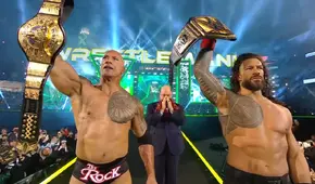 'The Rock' y Roman Reigns brillaron y se llevan el triunfo en la primer noche de Wrestlemania 40