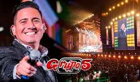 Pedro Loli sufrió falla técnica durante  concierto del Grupo 5 y el público reaccionó de singular forma