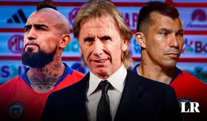 Ricardo Gareca responde a Arturo Vidal y Gary Medel tras no convocarlos a la selección chilena