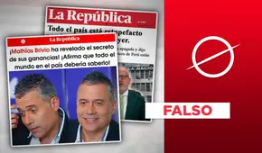 Contenidos falsos usan fraudulentamente el logo de La República: ¡Que no te engañen!