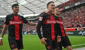 ¡Xabi hace historia! Bayer Leverkusen ganó su primera Bundesliga en 119 años tras golear 5-0 al Bremen