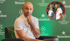 Mascherano recordó la vez que tuvo un 'encontronazo' con Paolo Guerrero: "Siempre ha sido un rival muy duro"