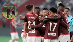 ¿Nuevo fichaje? Universitario y el llamativo invitado que entrena junto con el plantel en Campomar