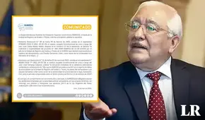 Universidad Inca Garcilaso de la Vega: PJ ordena a Sunedu registrar a Luis Cervantes Liñán como rector