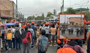 Tensión en Iquitos: policías y manifestantes se enfrentan en medio de protestas por cortes de luz Tensión en Iquitos: policías y manifestantes se enfrentan en medio de protestas por cortes de luz