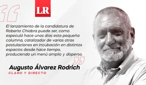 Menú 2026: largo y disperso, por Augusto Álvarez Rodrich
