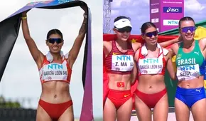 Kimberly García ganó el Mundial de Marcha por Equipos: peruana superó a China y Brasil