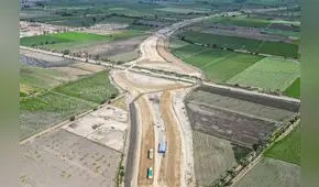 La Vía Evitamiento Chimbote está construida al 82%