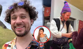 Luisito Comunica sorprende al bailar al ritmo de Muñequita Milly durante su viaje a Puno