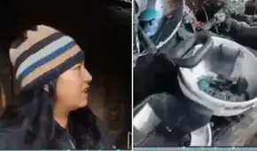 Huancayo: joven ingresa a vivienda en llamas para salvar S/800 que ahorró para cumpleaños de su madre Huancayo: joven ingresa a vivienda en llamas para salvar S/800 que ahorró para cumpleaños de su madre