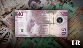 Este es el billete 'fallado' de 50 pesos mexicanos que se vende en más de 100.000 dólares