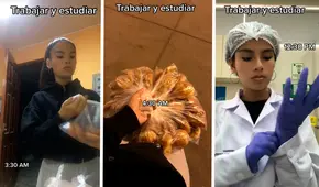 Joven de 19 años vende desayunos en los paraderos para pagar su carrera de Enfermería: "Me levanto a las 3 a. m."