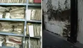 Fuga de agua en Palacio de Justicia: personal denuncia mal olor y millones de archivos en riesgo