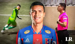 Árbitro de Liga 2 cobró absurdo offside a portero y jugador de AUDH se pronuncia: "Eso no existe"