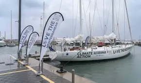 Sostenibilidad, ciencia y educación, unidas en el renovado velero eléctrico Galaxie