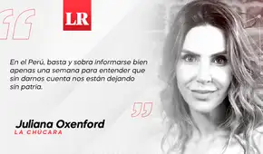 Yo también me llamo Perú, por Juliana Oxenford