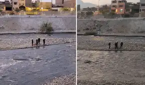 El Agustino: hallan cadáver de un hombre en el río Rímac El Agustino: hallan cadáver de un hombre en el río Rímac