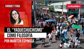 El “yaquechuchismo” como filosofía, por Maritza Espinoza