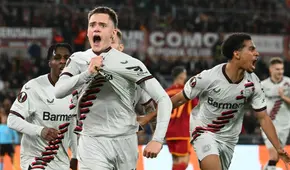 Bayer Leverkusen venció 2-0 a la Roma por la ida de las semifinales de la Europa League