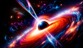 Así se ve un agujero negro por dentro, según la supercomputadora de la NASA