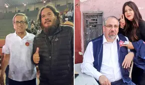 Miembros de La Resistencia se tomaron fotos con Jorge del Castillo y otros militantes del APRA