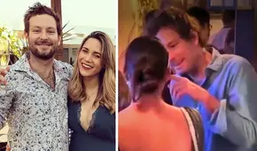 María Grazia Gamarra: ¿qué hacía la actriz minutos antes de que mostraran el AMPAY de su esposo?