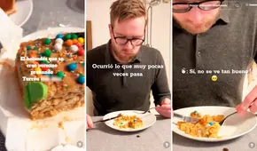 Neerlandés compra turrón en Ámsterdam, pero revela su desagrado al probarlo: “Es muy dulce”