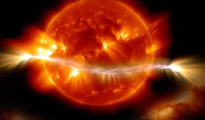 La tormenta geomagnética que impactó en la Tierra fue la más severa en 20 años