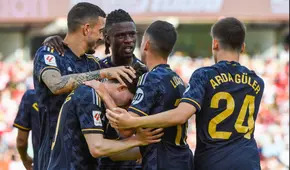 ¡Campeón imparable! Real Madrid goleó 4-0 a Granada y saca lustre de su título por LaLiga