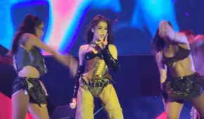 Danna elevó la temperatura con un show lleno de talento y sensualidad sobre el escenario