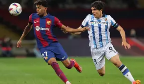 ¡Victoria de local! FC Barcelona se impuso 2-0 a Real Sociedad y recuperó el segundo lugar de LaLiga