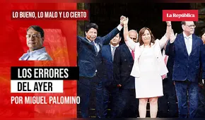 Los errores del ayer, por Miguel Palomino