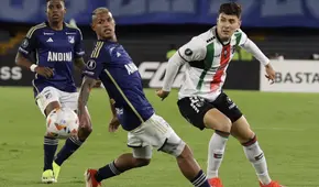 ¡Empate agónico! Palestino igualó 1-1 con Millonarios en el final y se mantiene segundo en la Libertadores