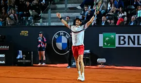 ¡La Torre hace historia! Nico Jarry venció 2-1 a Tsitsipas y se mete en semis del Masters de Roma ¡La Torre hace historia! Nico Jarry venció 2-1 a Tsitsipas y se mete en semis del Masters de Roma