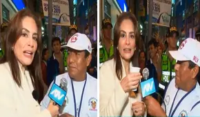 Mávila Huertas se sorprende al oír poema recitado por emolientero en Gamarra: “Soy digno de conocer su corazón”