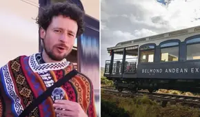 Luisito Comunica cuenta su experiencia al viajar en tren de Perú considerado el más lujoso de Sudamérica