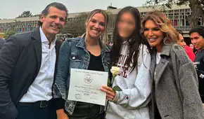 Jessica Newton orgullosa de su menor hija por acabar el colegio: “Próximo destino, Boston College” Jessica Newton orgullosa de su menor hija por acabar el colegio: “Próximo destino, Boston College”