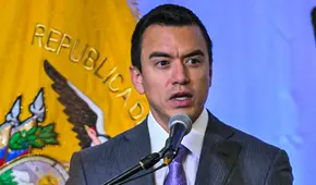 Noboa decreta estado de excepción en Ecuador como parte de la "segunda guerra" contra el crimen organizado