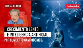 Crecimiento lento e inteligencia artificial, por Humberto Campodónico