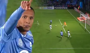 ¡Sensacional doblete de Bryan Reyna! Peruano le dio la victoria a Belgrano en la Liga Profesional Argentina