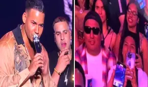 Romeo Santos se dirige a Jorge Luna y a su esposa en pleno concierto en EE. UU. y los deja en shock