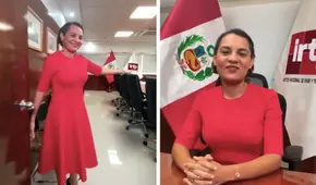 Presidenta del IRTP promociona universidad de César Acuña durante labores en TV Perú