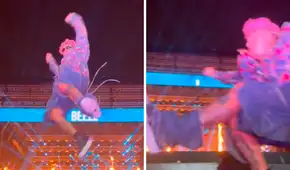 Cantante Beéle sufre aparatosa caída en el Lima Music Fest y video se hace viral en redes sociales Cantante Beéle sufre aparatosa caída en el Lima Music Fest y video se hace viral en redes sociales