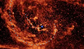 Astrónomos de la NASA captan cómo el agujero negro supermasivo de Andrómeda engulle la materia