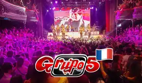 Grupo 5 en París: Agrupación tiene exitoso un concierto a sala llena en su gira por Europa Grupo 5 en París: Agrupación tiene exitoso un concierto a sala llena en su gira por Europa